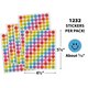 Colorful Smiles Sparkle Mini Stickers Value Pack Alternate Image SIZE