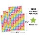 Colorful Stars Sparkle Mini Stickers Value Pack Alternate Image SIZE