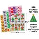 Holiday Celebrations Sparkle Stickers Variety Pack Alternate Image SIZE
