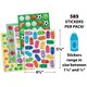 School Fun Sparkle Stickers Variety Pack Alternate Image SIZE