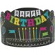 Chalkboard Brights Happy Birthday Crowns Alternate Image B