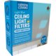 Light Blue Calming Covers Ceiling Light Filters Alternate Image A