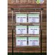 Reclaimed Wood Large 6 Pocket Chart Alternate Image C