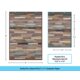 Reclaimed Wood Large 6 Pocket Chart Alternate Image SIZE