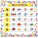 Confetti 7 Pocket Chart Alternate Image A