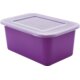 Small Plastic Storage Bin Lid Alternate Image A