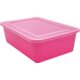 Large Plastic Storage Bin Lid Alternate Image A