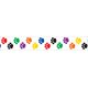 Colorful Paw Prints Lanyard Alternate Image B