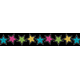 Chalkboard Brights Stars Lanyard Alternate Image B