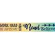 Positive Sayings Watercolor Lanyard Alternate Image B