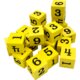 Foam Numbered Dice (numerals 1-6) Alternate Image A