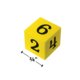 Foam Numbered Dice (numerals 1-12) Alternate Image SIZE