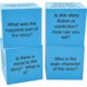 Foam Reading Comprehension Cubes Alternate Image E