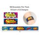 Superhero Super Student Slap Bracelets Alternate Image SIZE