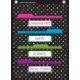 Chalkboard Brights 10 Pocket File Storage Pocket Chart Alternate Image B