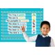 Light Blue Marquee Mini Pocket Chart Alternate Image B