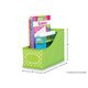 Lime Polka Dots Book Bin Alternate Image SIZE