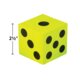 Colorful Jumbo Dice 4-Pack Alternate Image SIZE