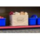 Burlap Small Storage Bin Alternate Image A