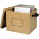 Burlap Storage Box Alternate Image A