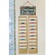 Burlap 10 Pocket File Storage Pocket Chart Alternate Image C