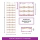 Confetti 10 Pocket File Storage Pocket Chart Alternate Image SIZE