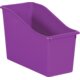 Purple Plastic Book Bin 6 Pack Alternate Image A