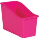 Pink Plastic Book Bin 6 Pack Alternate Image A