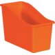 Orange Plastic Book Bin 6 Pack Alternate Image A