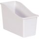 White Plastic Book Bin 6 Pack Alternate Image A