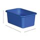 Blue Small Plastic Storage Bin 6 Pack Alternate Image SIZE