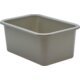 Gray Small Plastic Storage Bin 6 Pack Alternate Image A