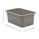 Gray Small Plastic Storage Bin 6 Pack Alternate Image SIZE