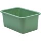 Eucalyptus Green Small Plastic Storage Bin 6 Pack Alternate Image A