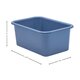 Slate Blue Small Plastic Storage Bin 6 Pack Alternate Image SIZE