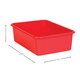 Red Large Plastic Storage Bin 6 Pack Alternate Image SIZE