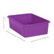 Purple Large Plastic Storage Bin 6 Pack Alternate Image SIZE