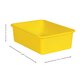 Yellow Large Plastic Storage Bin 6 Pack Alternate Image SIZE