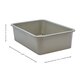 Gray Large Plastic Storage Bin 6 pack Alternate Image SIZE