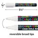 Chalk Brights White Liquid Chalk Markers Alternate Image SIZE