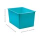 Teal Plastic Multi-Purpose Bin 6 Pack Alternate Image SIZE