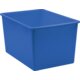 Blue Plastic Multi-Purpose Bin 6 pack Alternate Image A