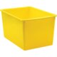 Yellow Plastic Multi-Purpose Bin 6 Pack Alternate Image A