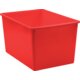 Red Plastic Multi-Purpose Bin 6 Pack Alternate Image A