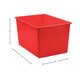 Red Plastic Multi-Purpose Bin 6 Pack Alternate Image SIZE