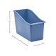 Slate Blue Plastic Book Bin 6-Pack Alternate Image SIZE