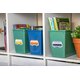 Eucalyptus Green Plastic Book Bin 6-Pack Alternate Image E