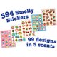 Sweet Treats Smelly Sticker Set (5) Alternate Image A