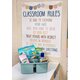 Calming Blue Plastic Storage Caddy 6-Pack Alternate Image B