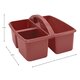 Deep Rose Plastic Storage Caddy 6-Pack Alternate Image SIZE